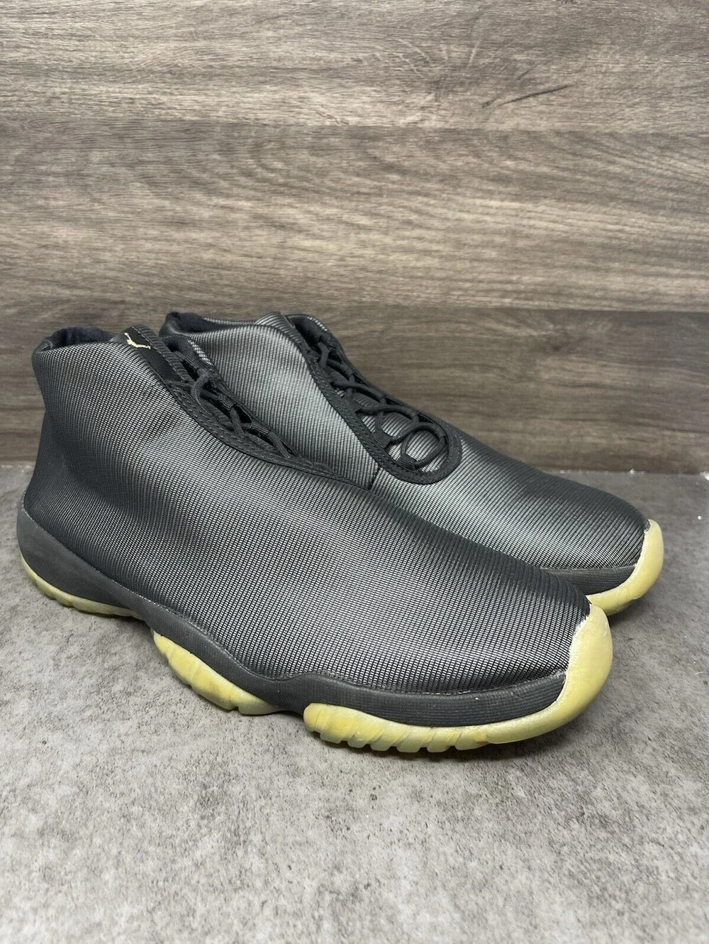 Air Jordan Future 3M Sneakers Mens Size 12 Black Reflective 656503-011